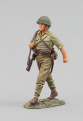RS057B Japanese Soldier Marching Wearing Helmet